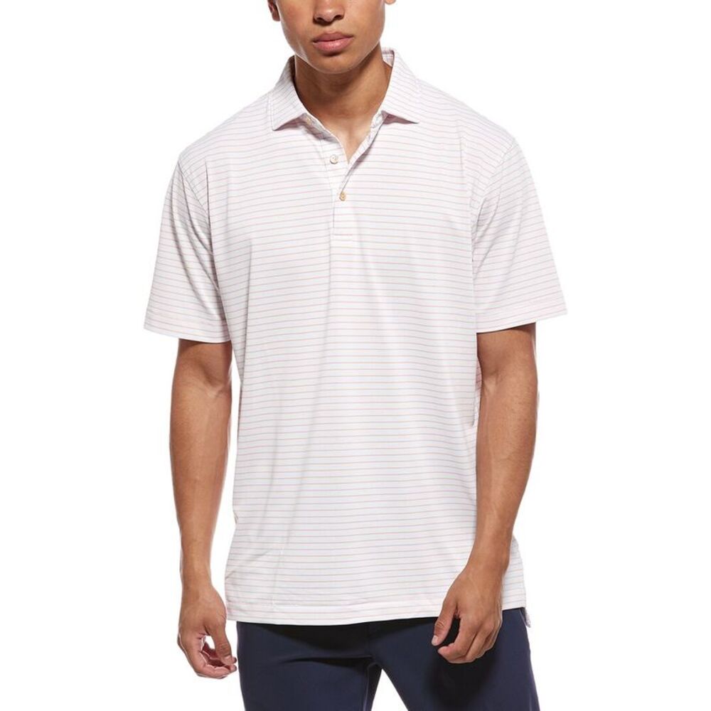 Peter Millar Mens  Polo Shirt, Pink